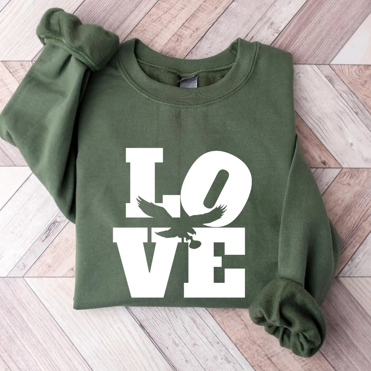 Eagles Love crewneck sweatshirt