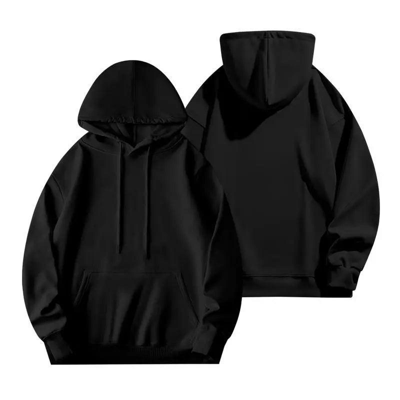 Unisex Biker Dad Graphic Pullover Hoodie Top - Classic Loose Apparel, Soft Sweatshirt with Vivid Print, Customized Sleeves, Motorcycle Casual Wear, Father’s Day Gift for Riders