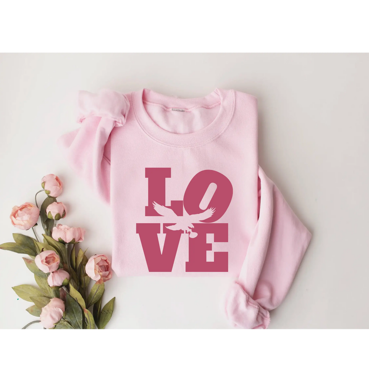 Eagles Love crewneck sweatshirt