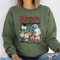 Rudolph The Red Nosed Reindeer Christmas Sweatshirt, Rudolph Xmas Sweatshirt, Rudolph Christmas Shirt, Vintage Christmas Movie Shirt